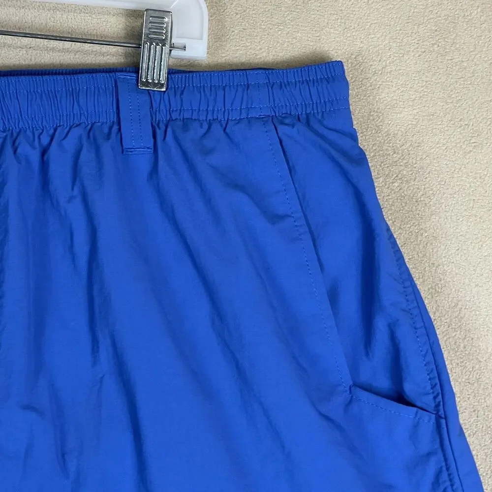 Columbia Shorts Mens XXL Blue PFG Backcast III Water Shorts PFG Omni Shade Adult